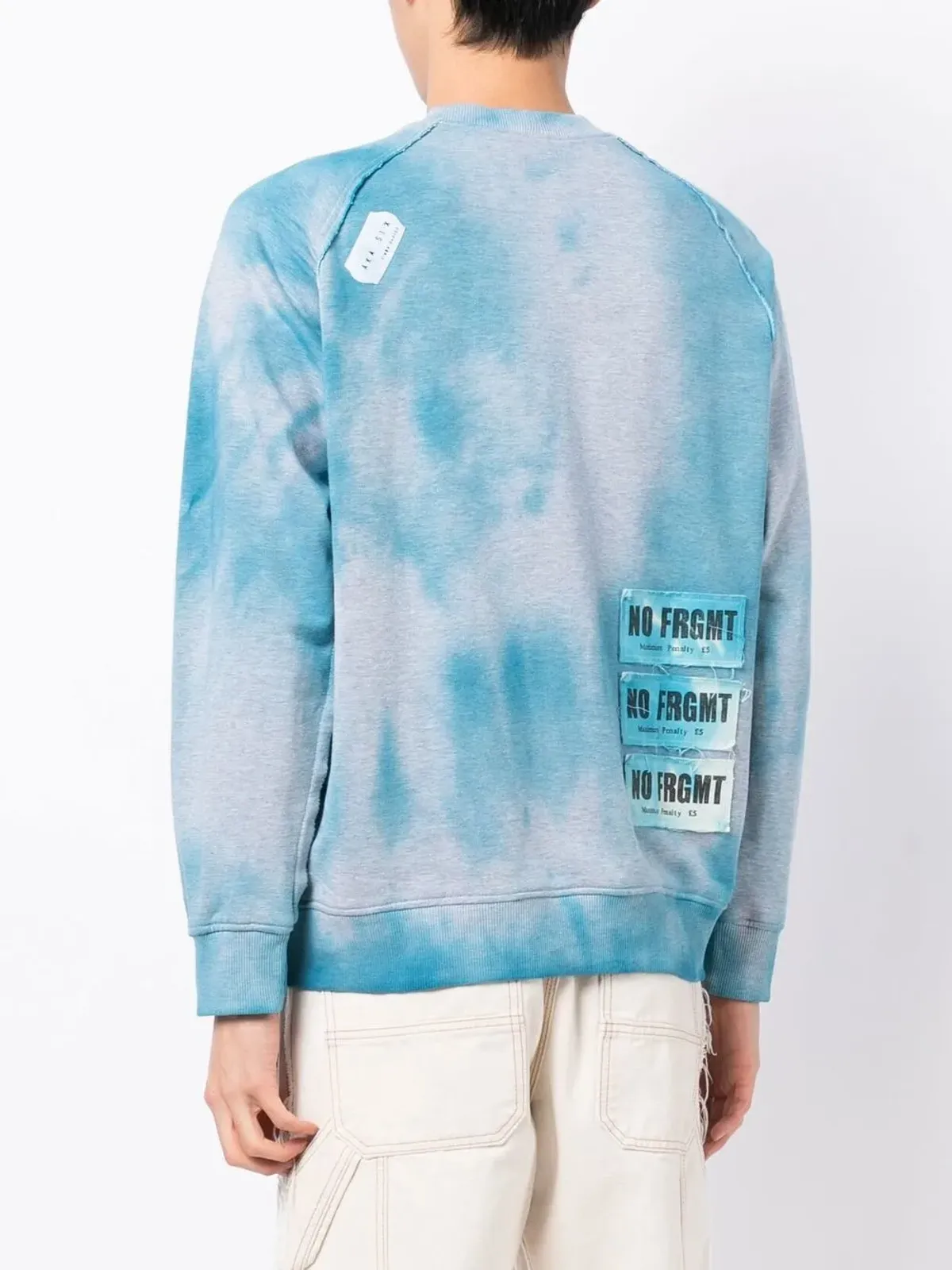 Stain Shade x Hiroshi Fujiwara タイダイ染め風 スウェットシャツ - 画像4