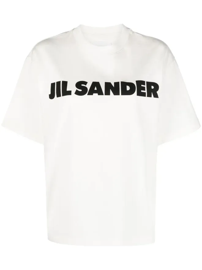 Jil Sander Jil Sander ロゴプリントディテール Tシャツの商品画像