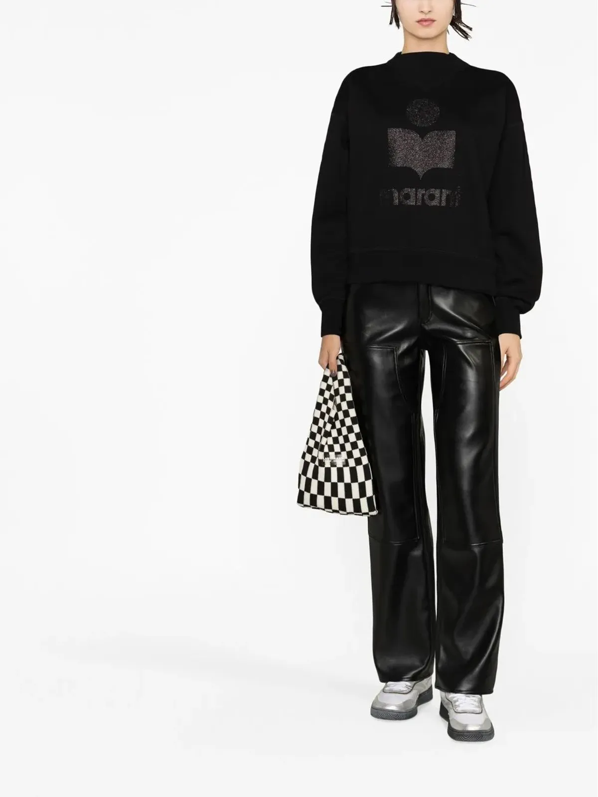 MARANT ÉTOILE Moby ロゴプリント スウェットシャツ - 画像2