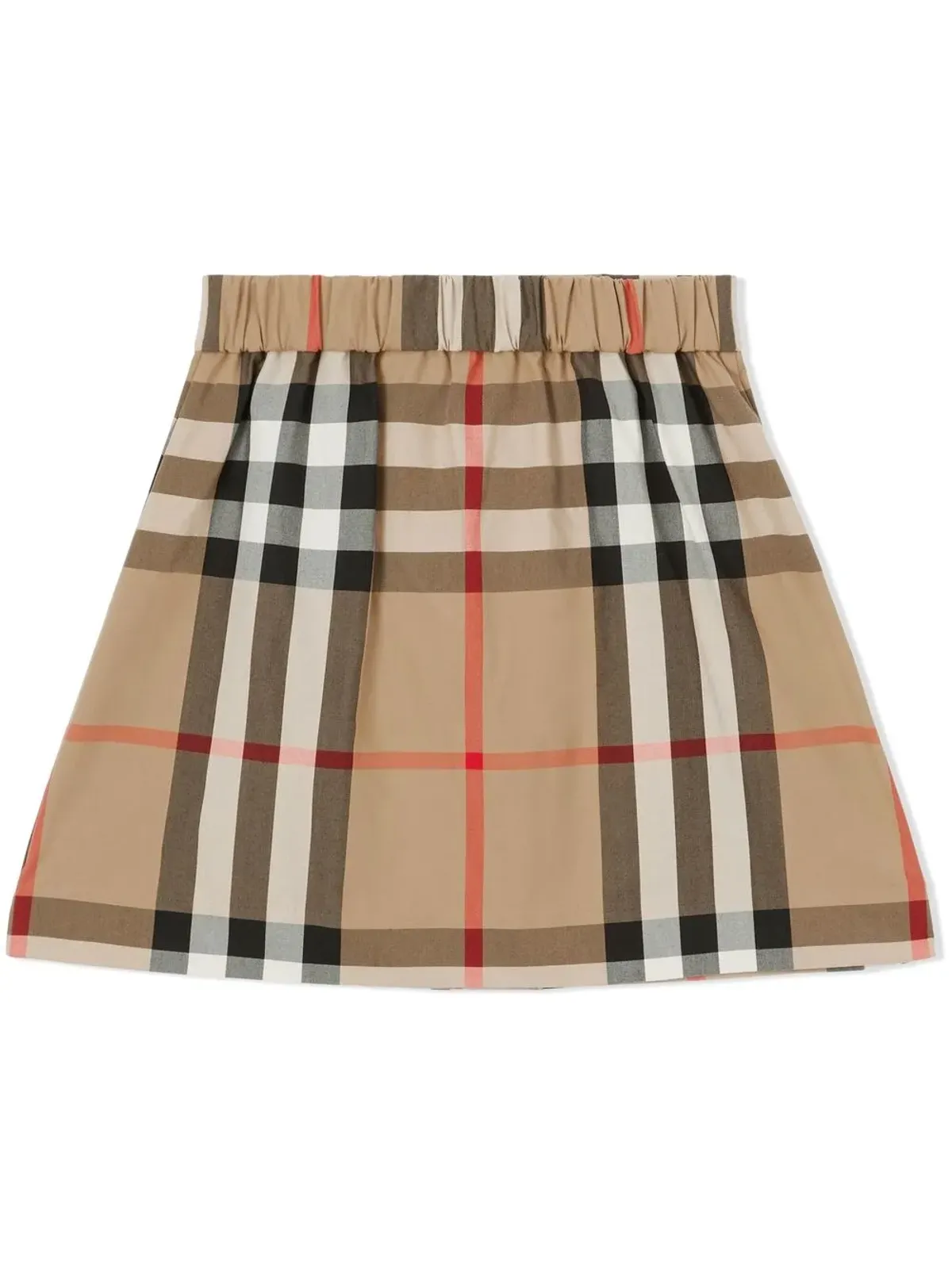 Burberry Kids ヴィンテージチェック プリーツスカート - 画像2