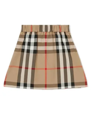 Burberry Kids ヴィンテージチェック プリーツスカート - サムネイル2