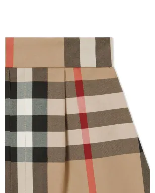 Burberry Kids ヴィンテージチェック プリーツスカート - サムネイル4
