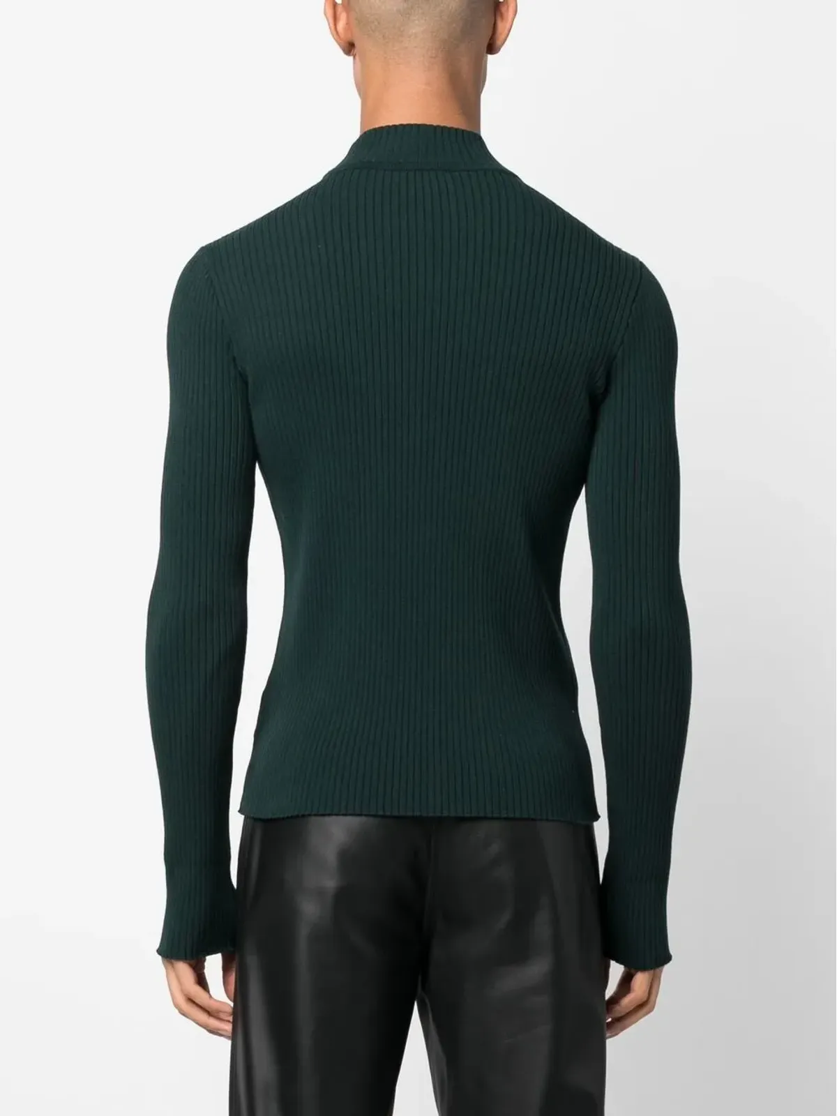 Courrèges リブ編みニットセーター - 画像4