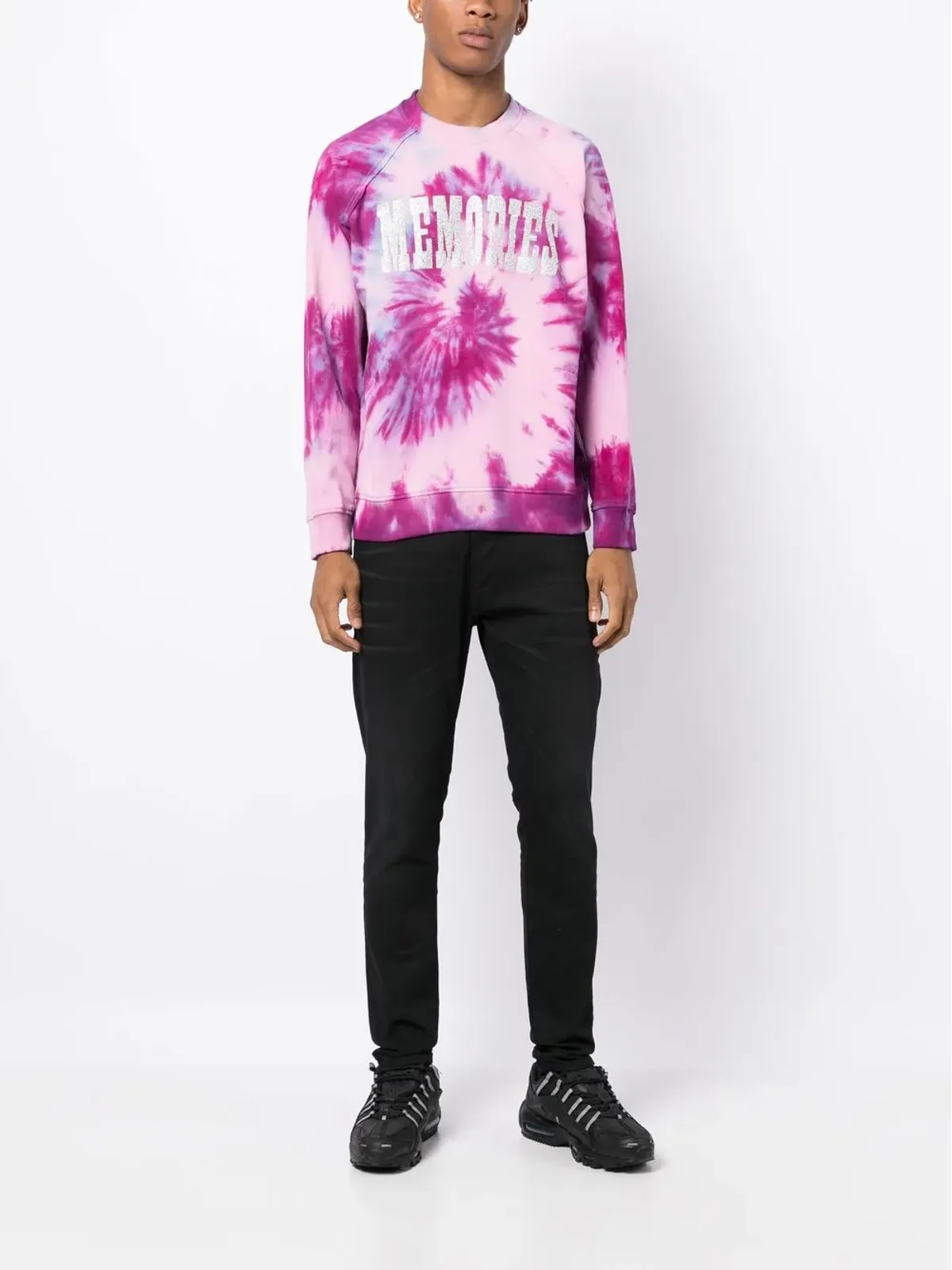 Stain Shade x Hiroshi Fujiwara タイダイプリント スウェットシャツ - 画像2