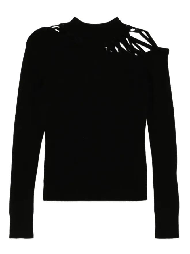 Monse Monse ストラッピートップ - ブラックの商品画像