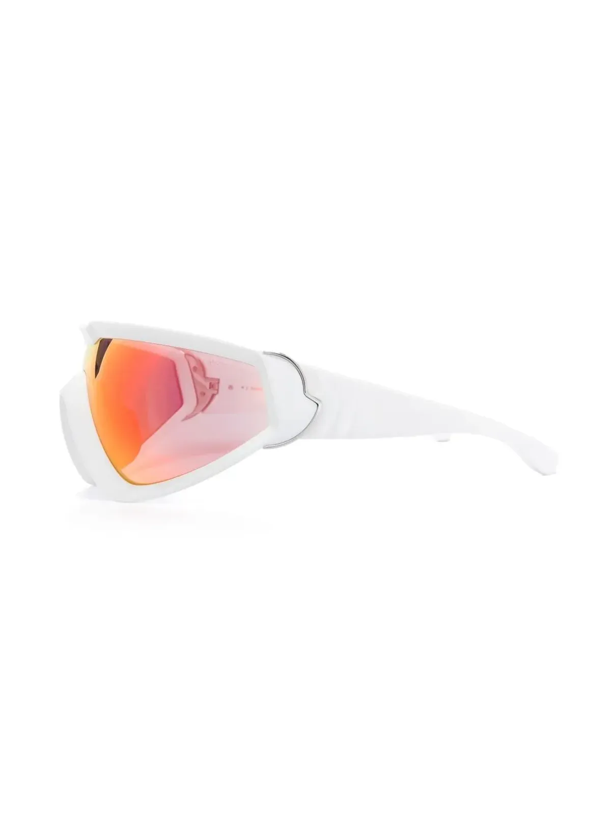 Moncler Eyewear キャットアイサングラス ホワイト - 画像2