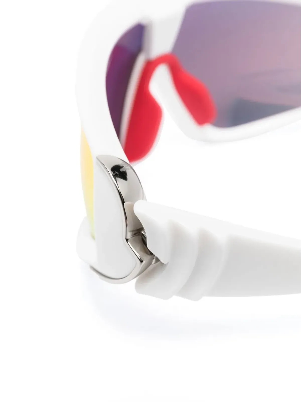 Moncler Eyewear キャットアイサングラス ホワイト - 画像3