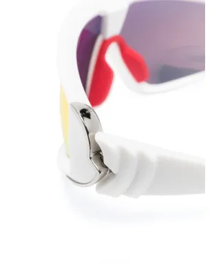 Moncler Eyewear キャットアイサングラス ホワイト - サムネイル3