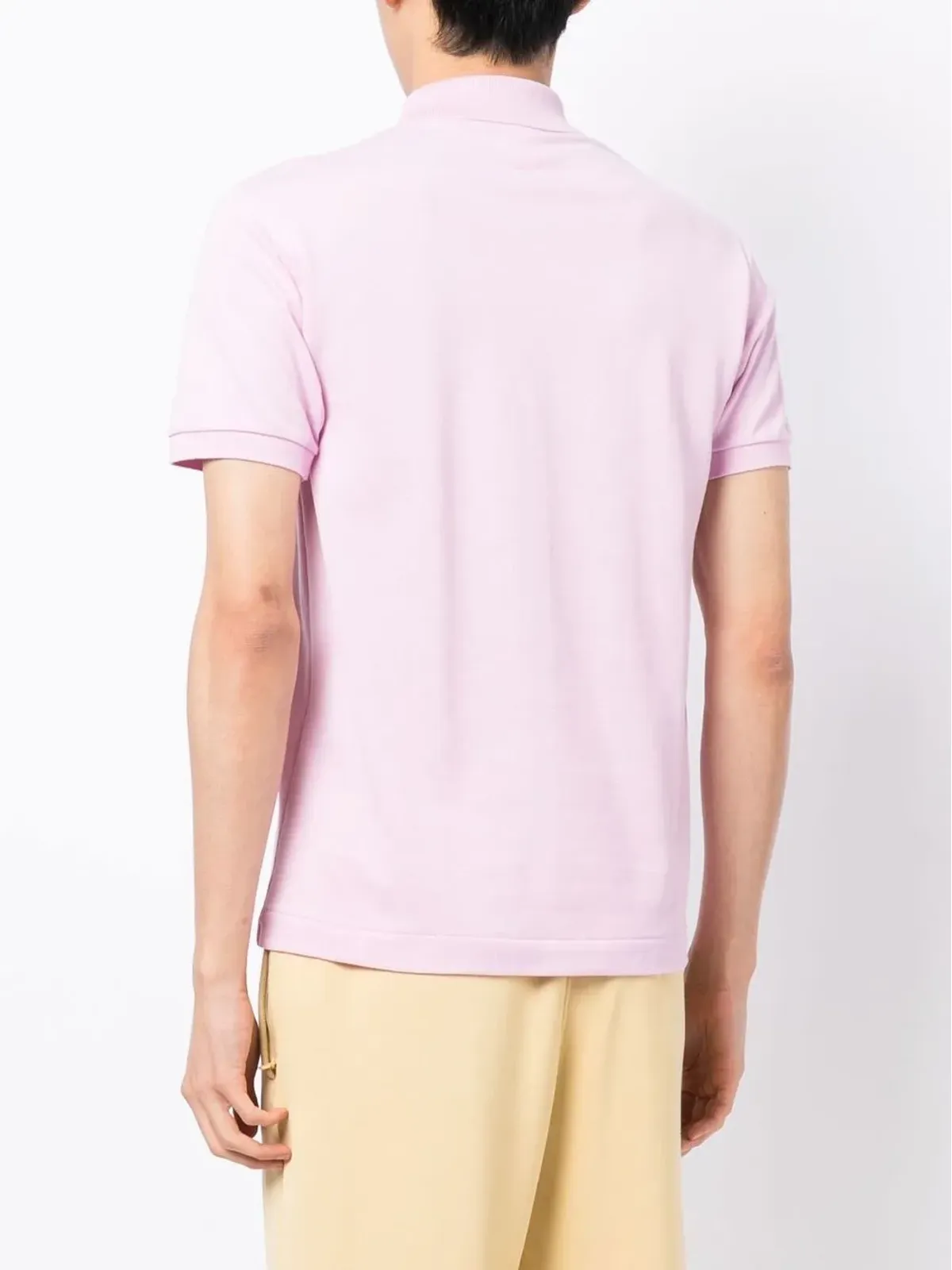 Lacoste チェストロゴパッチ ポロシャツ - 画像4
