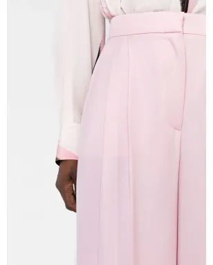 Alexander McQueen | プリーツ入りハイウエストパンツ ピンク - サムネイル5