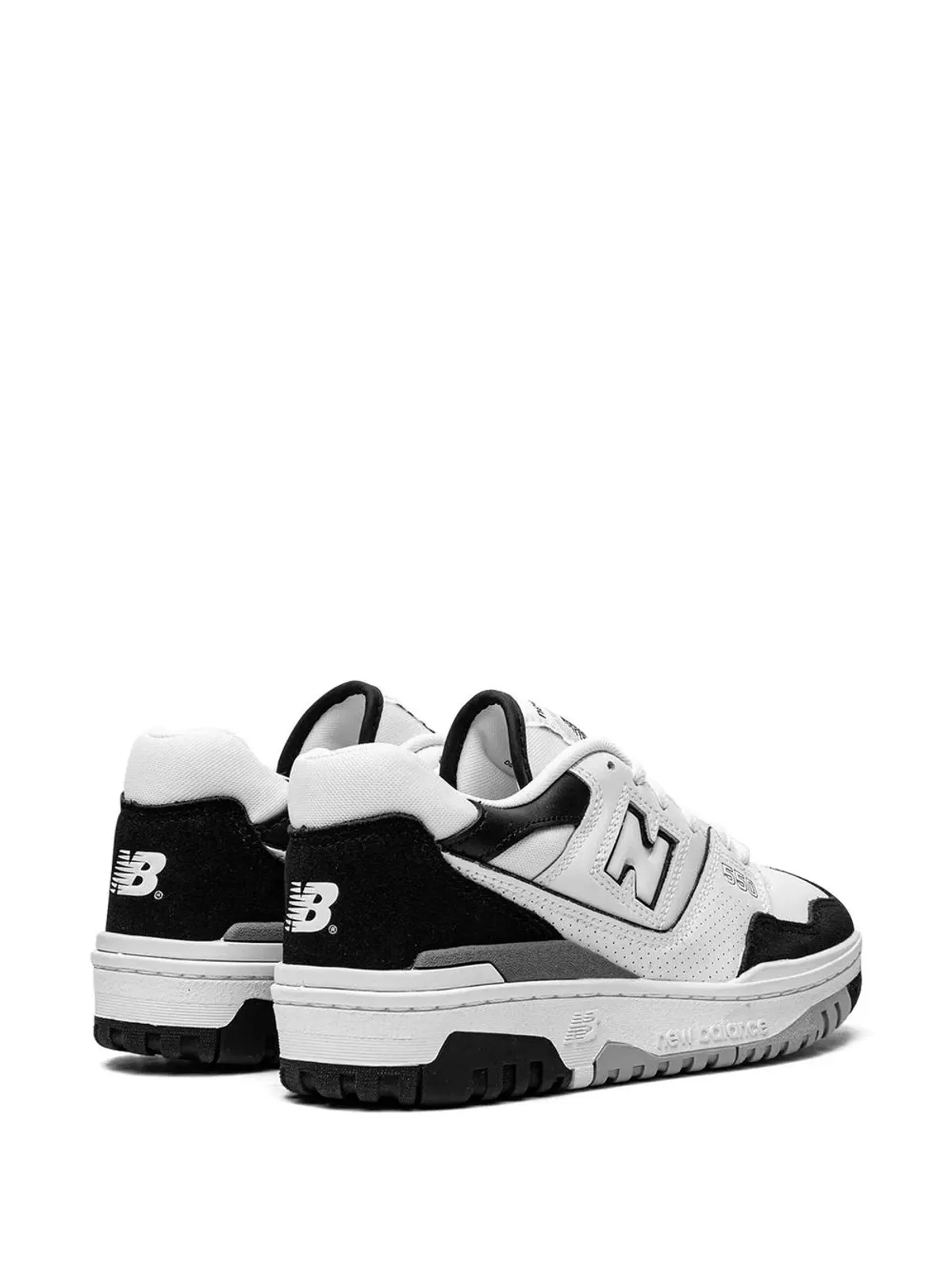 New Balance 550 ホワイト/ブラック/グレー スニーカー - 画像3