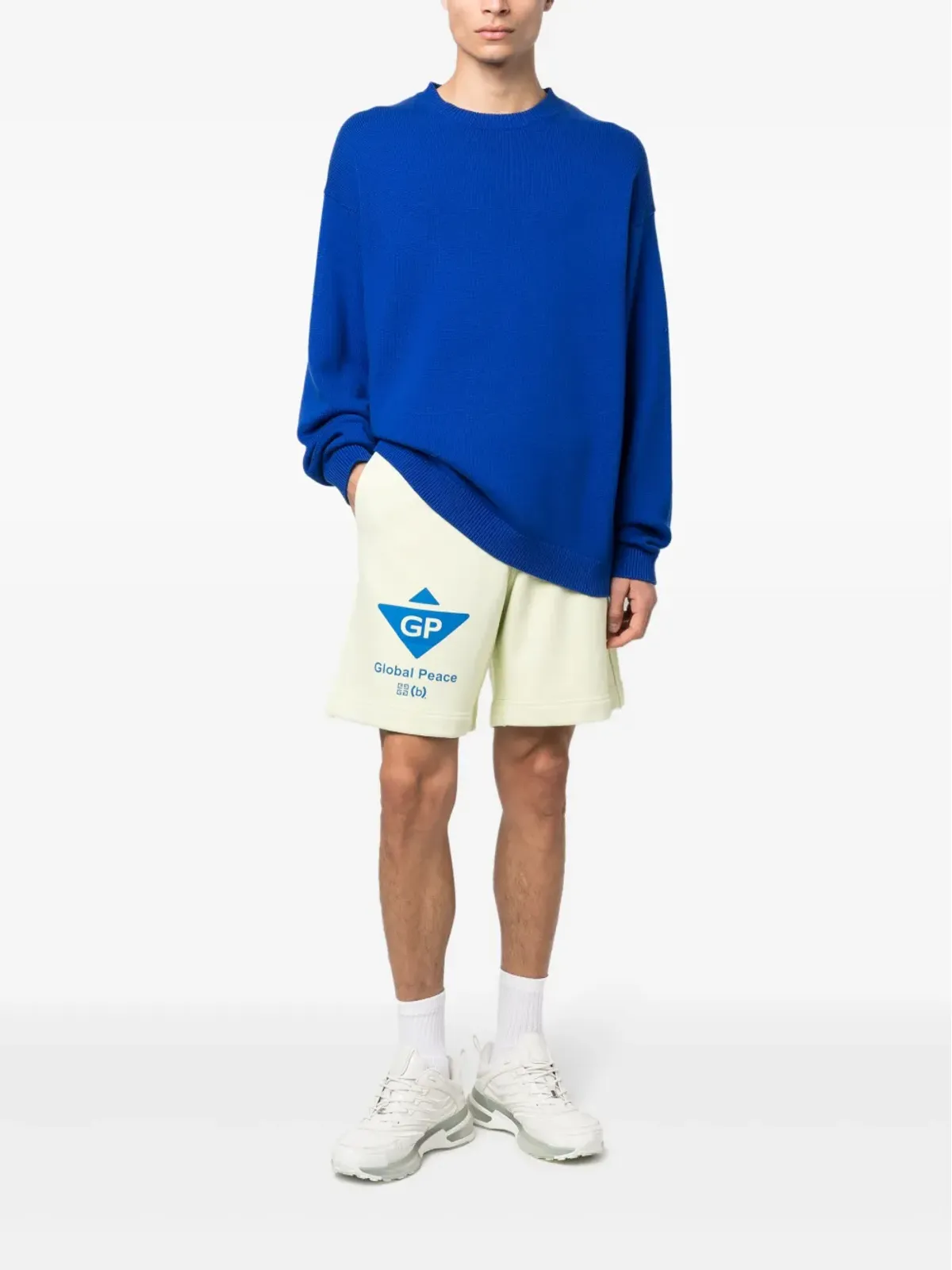 Givenchy グラフィックプリント トラックショーツ - 画像2