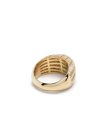 Jacquie Aiche 14K イエローゴールド エメラルドとダイヤモンド リング - サムネイル4