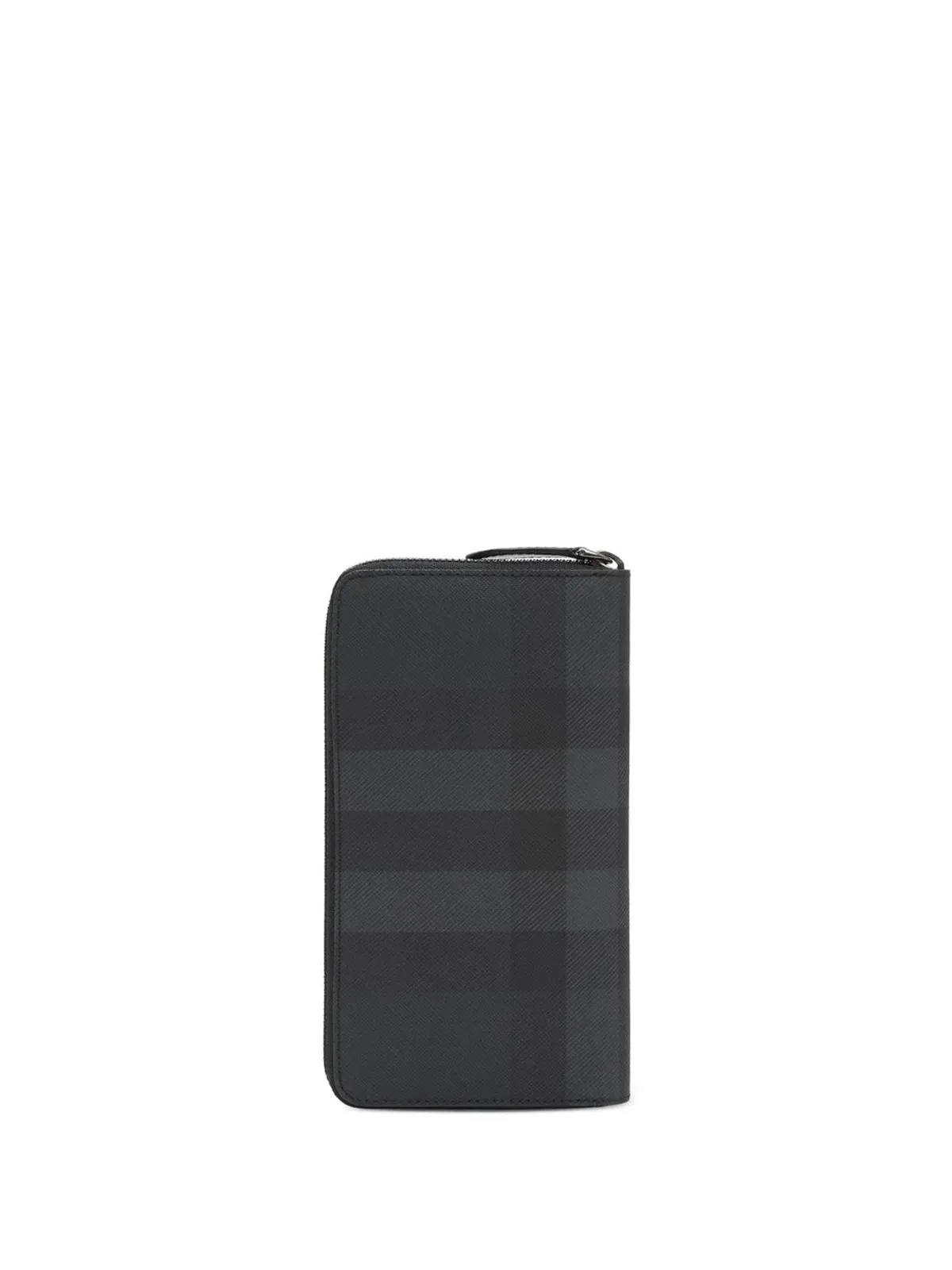Burberry チェック柄レザー ジップアラウンド ウォレット - 画像2
