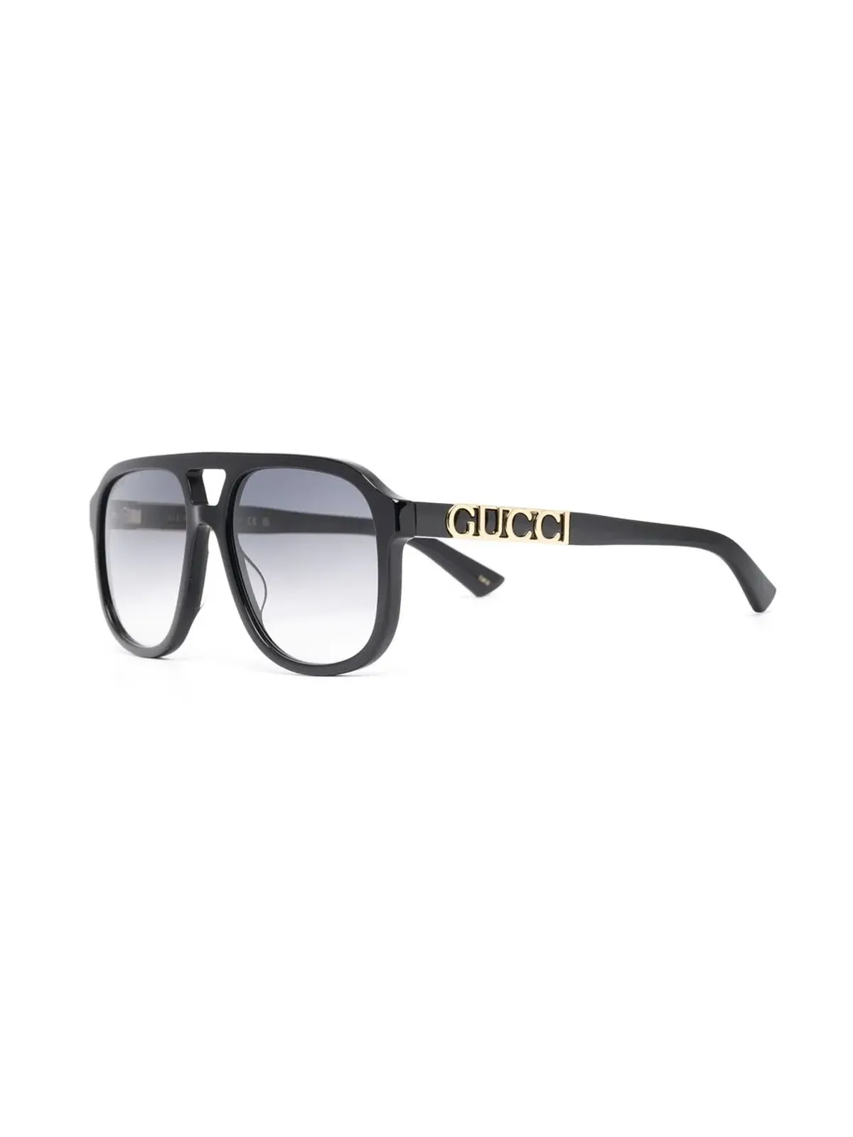 Gucci Eyewear ラウンドフレームサングラス - 画像2
