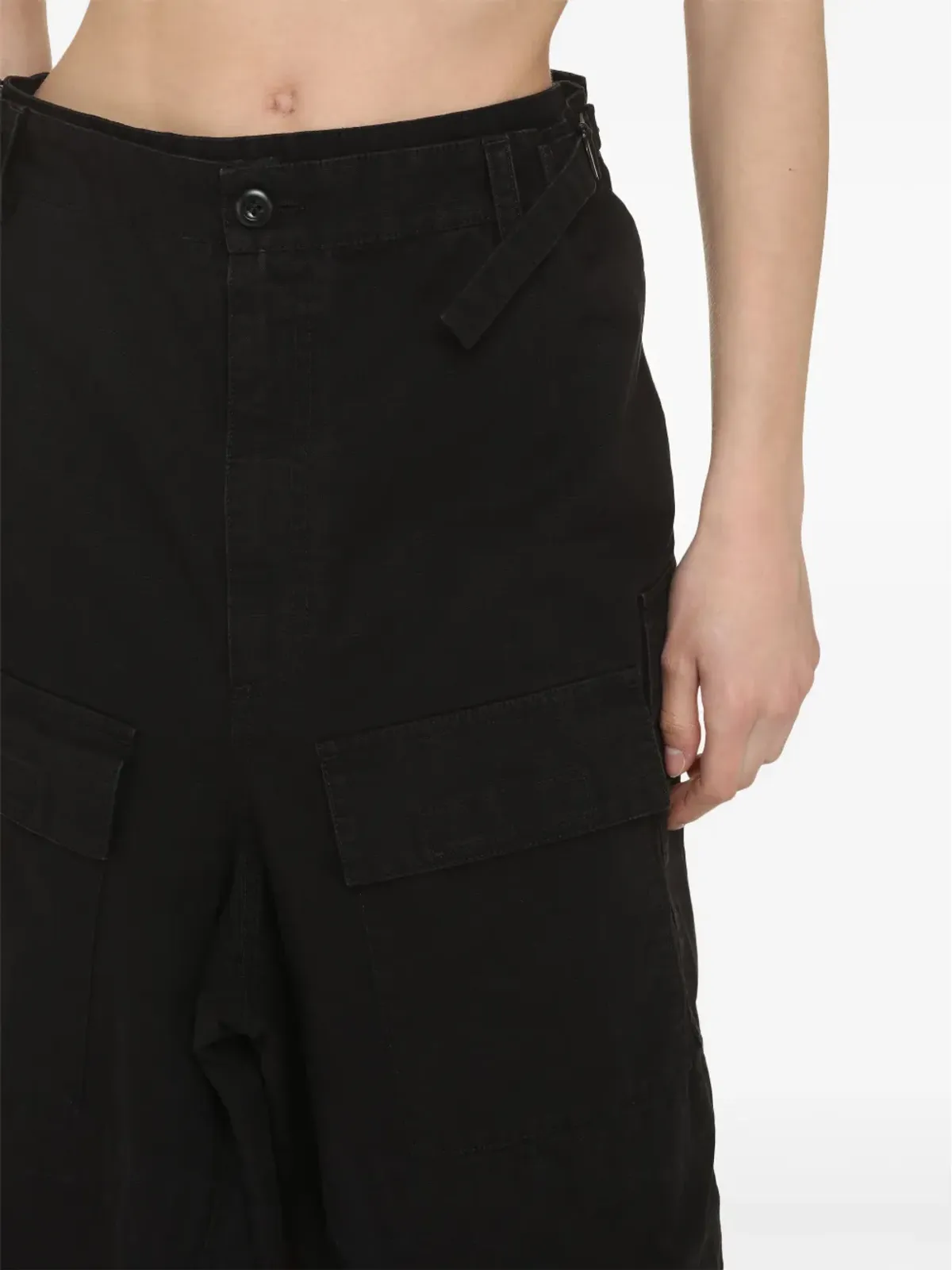 Balenciaga カーゴポケット付きスリットスカート - 画像4