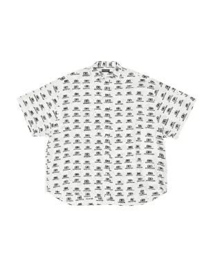 Balenciaga モノグラムパターンプリントシャツ - サムネイル1