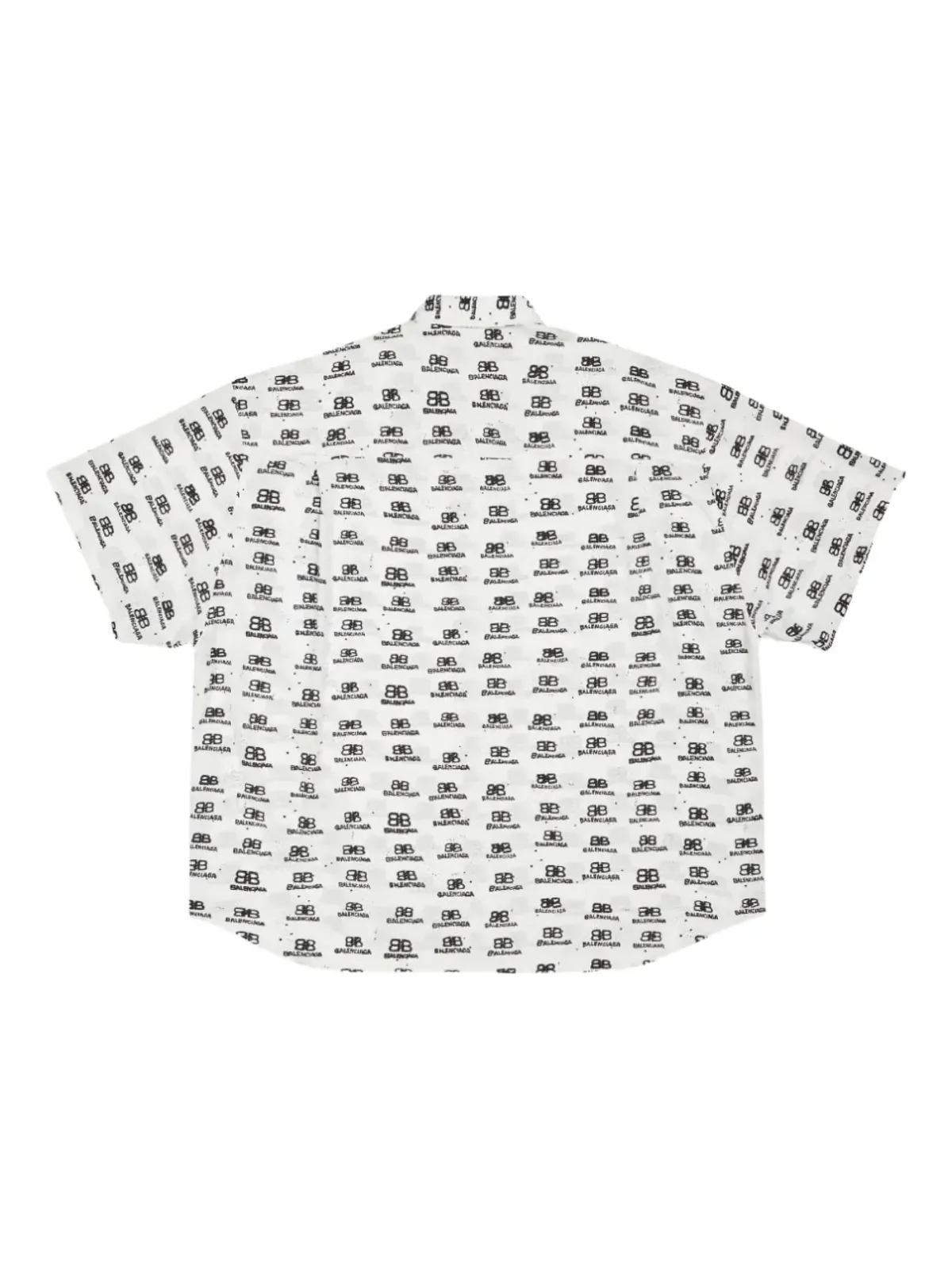 Balenciaga モノグラムパターンプリントシャツ - 画像2