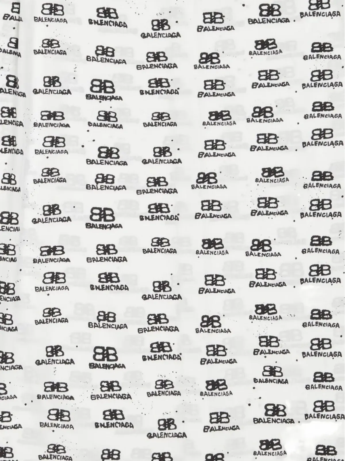 Balenciaga モノグラムパターンプリントシャツ - 画像3