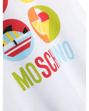 Moschino Kids グラフィックプリント コットン スウェットシャツ - サムネイル3