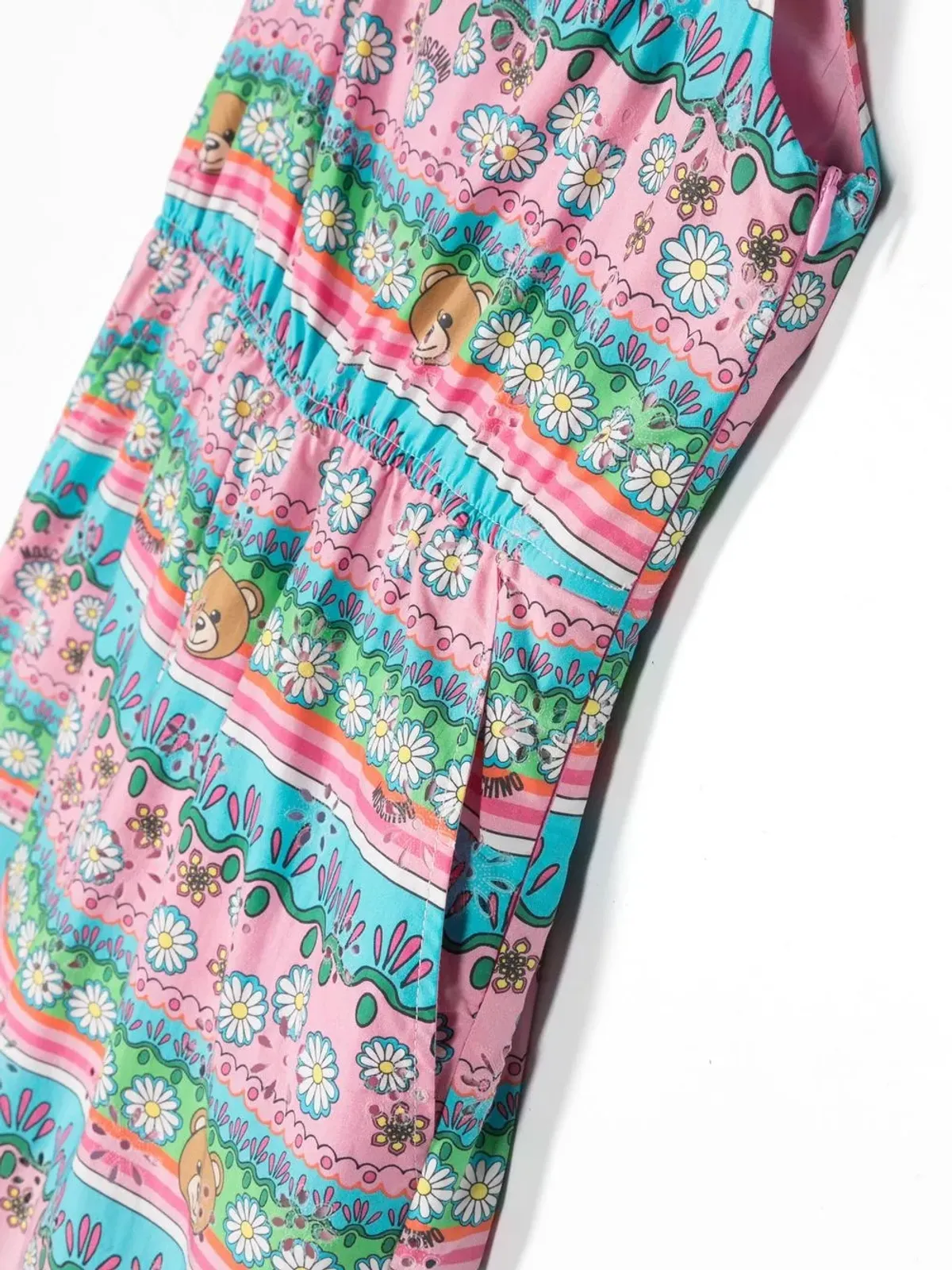 Moschino Kids グラフィックプリント ノースリーブ ジャンプスーツ - 画像3