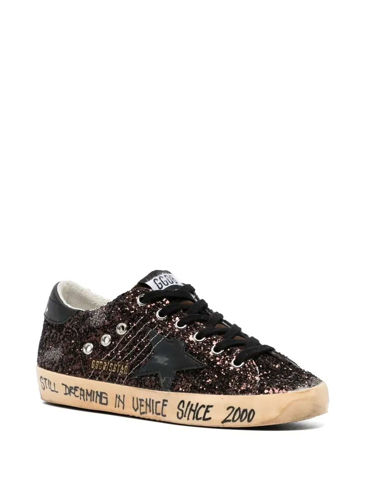 Golden Goose スーパースター ロートップスニーカー ブラウン - 画像2