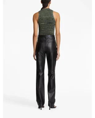 Proenza Schouler White Label スペースダイ リブ編みトップス - ブルー - サムネイル4