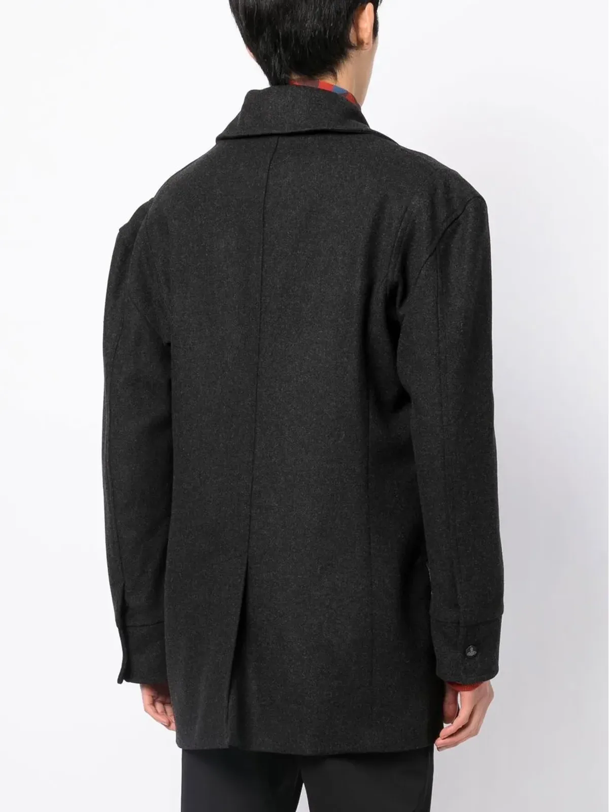 Vivienne Westwood ウールブレンドピーコート - 画像4