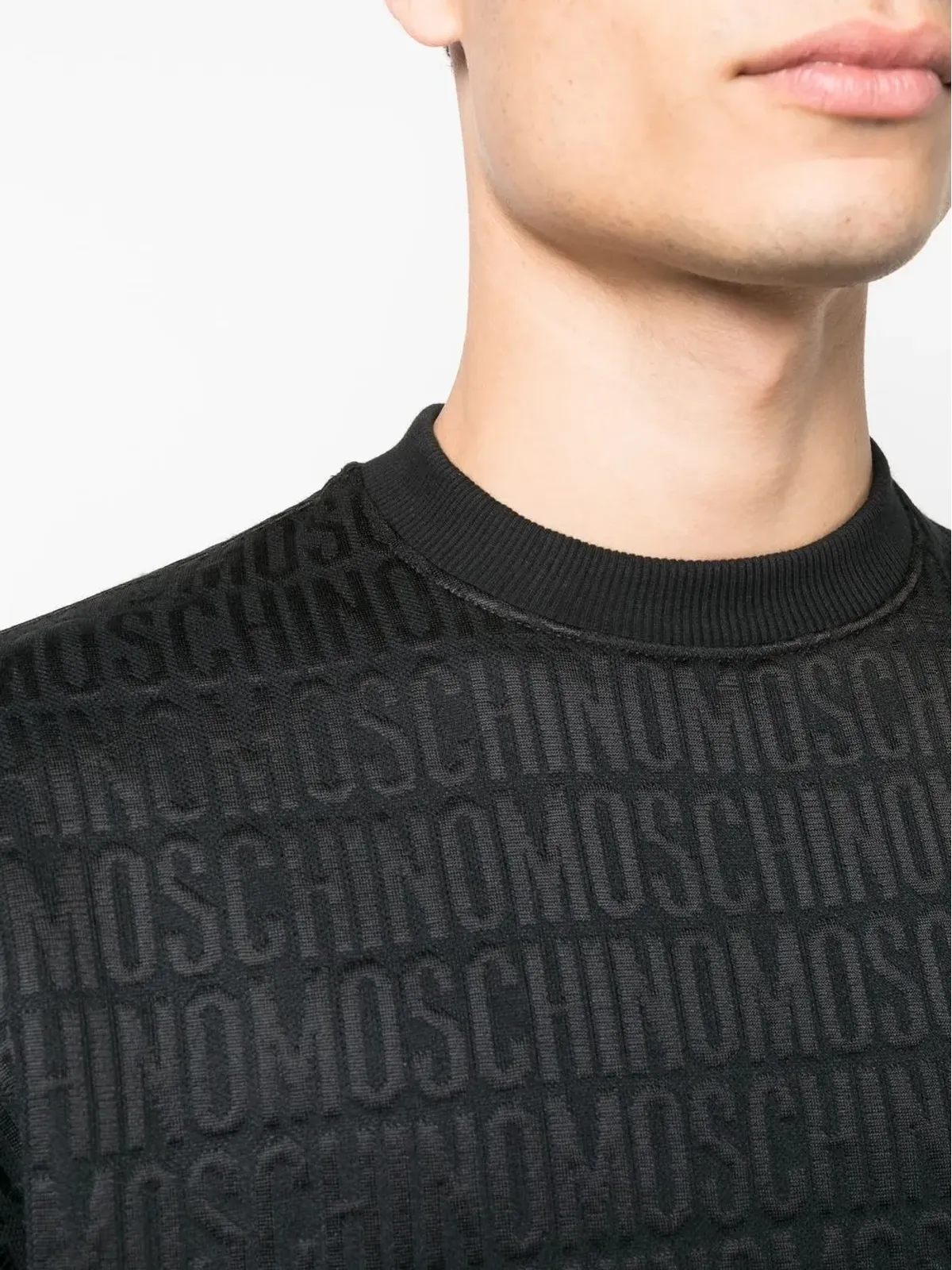 Moschino ジャカードロゴジャンパー - 画像5