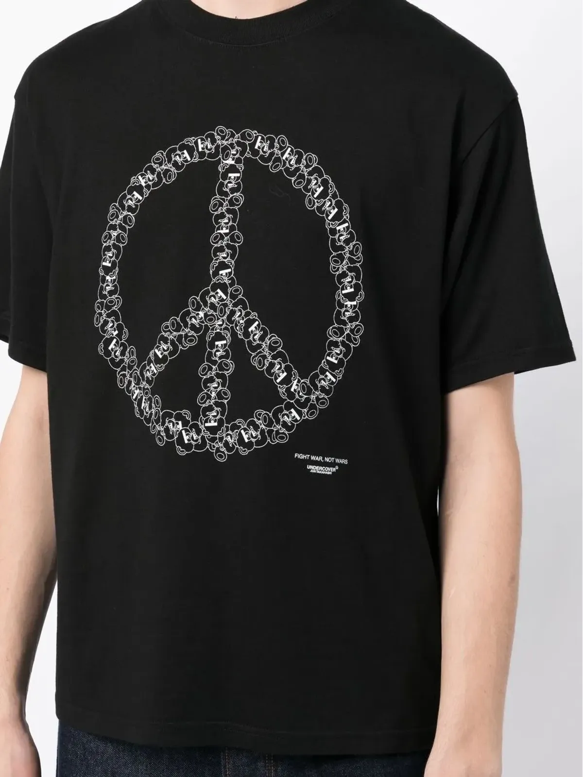 Undercover 平和記号コットンTシャツ - 画像5