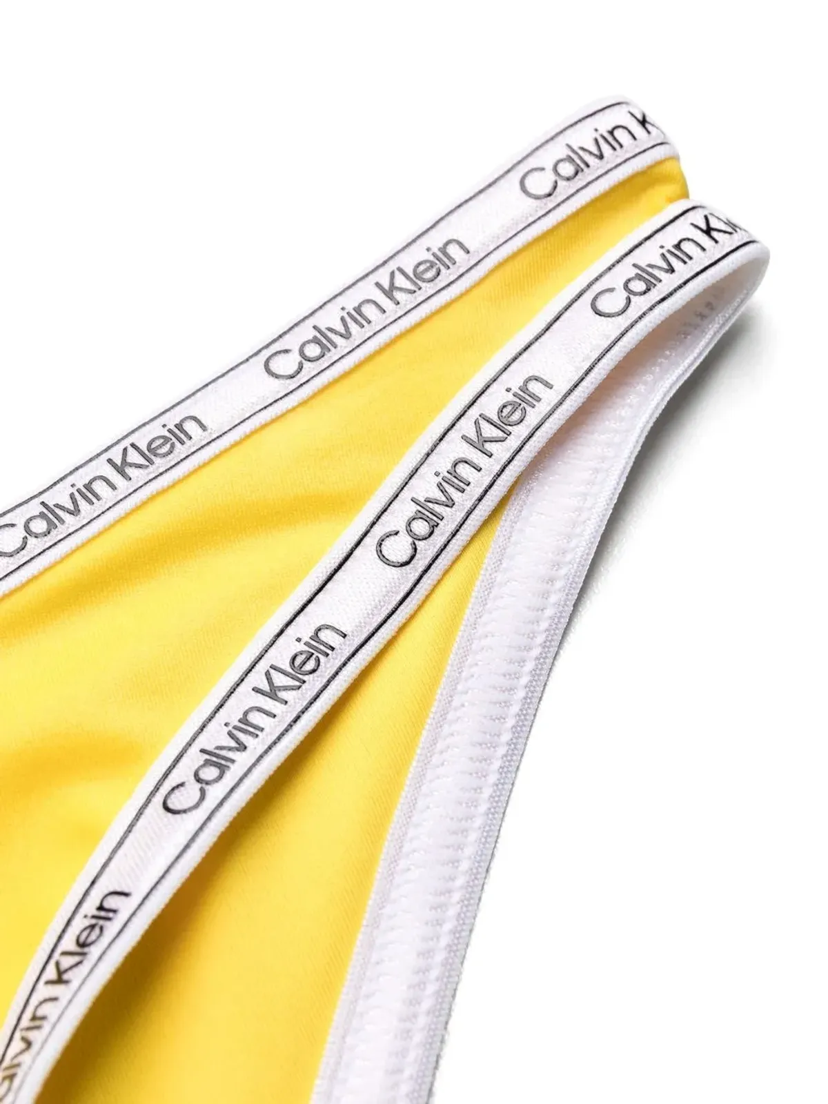 Calvin Klein ロゴプリントストラップビキニボトム - 画像3