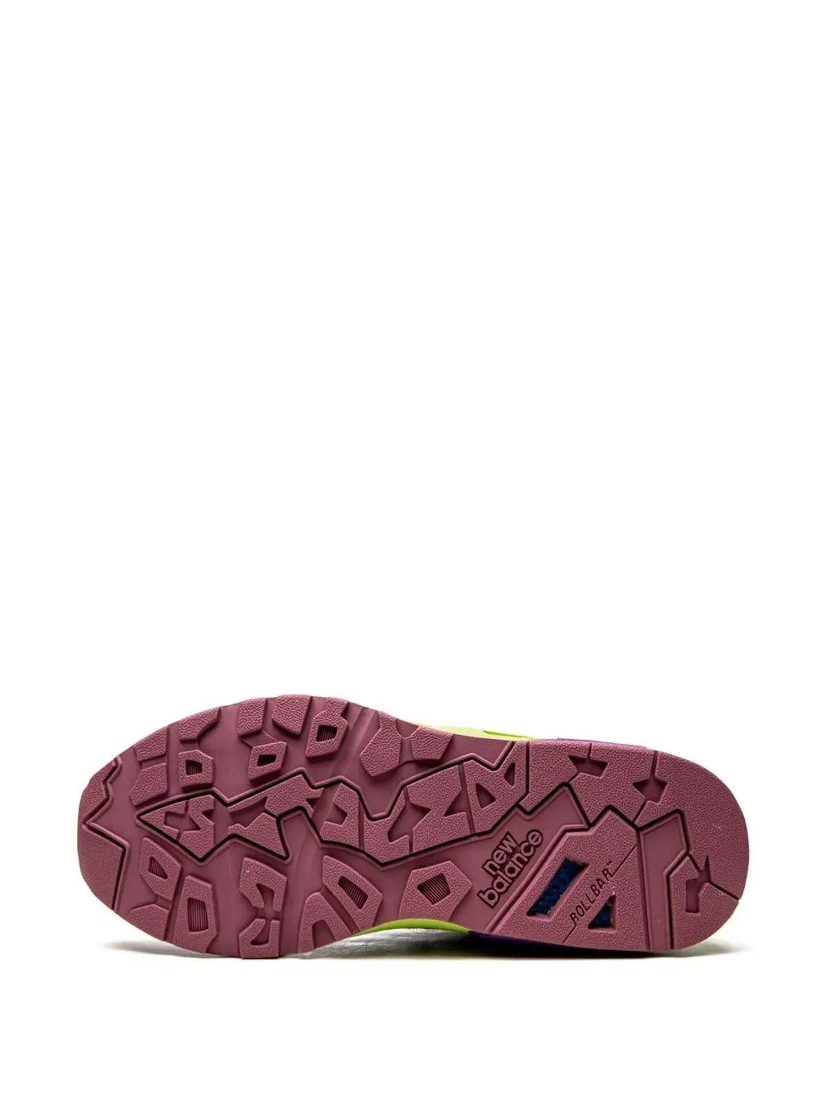 New Balance x Stray Rats MT580 ダークモス/Cosmic Grape スニーカー - グリーン - 画像4