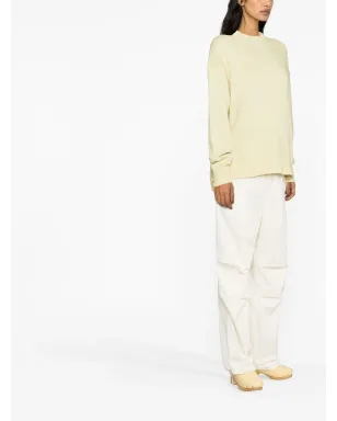Jil Sander カシミヤ混コットン クルーネック ジャンパー - サムネイル4
