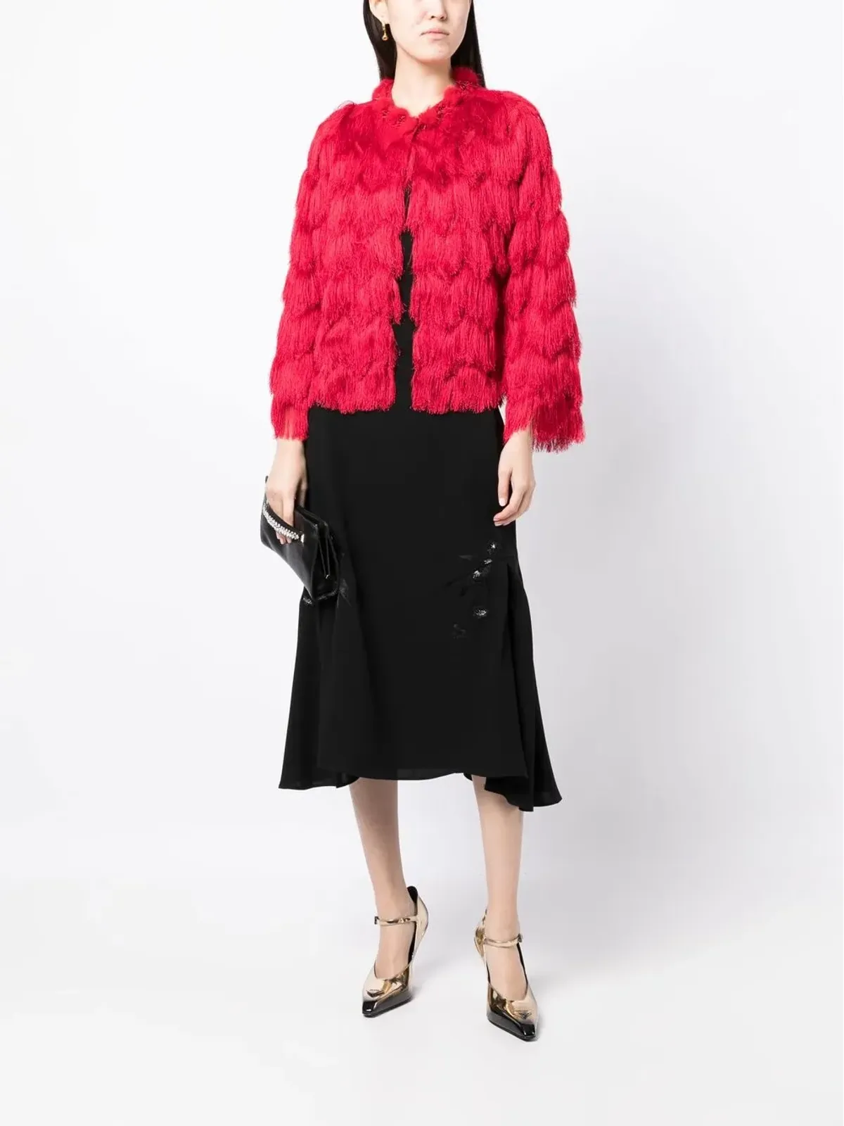 SHIATZY CHEN Genisis The Burning Fire jacket - Red - 画像2