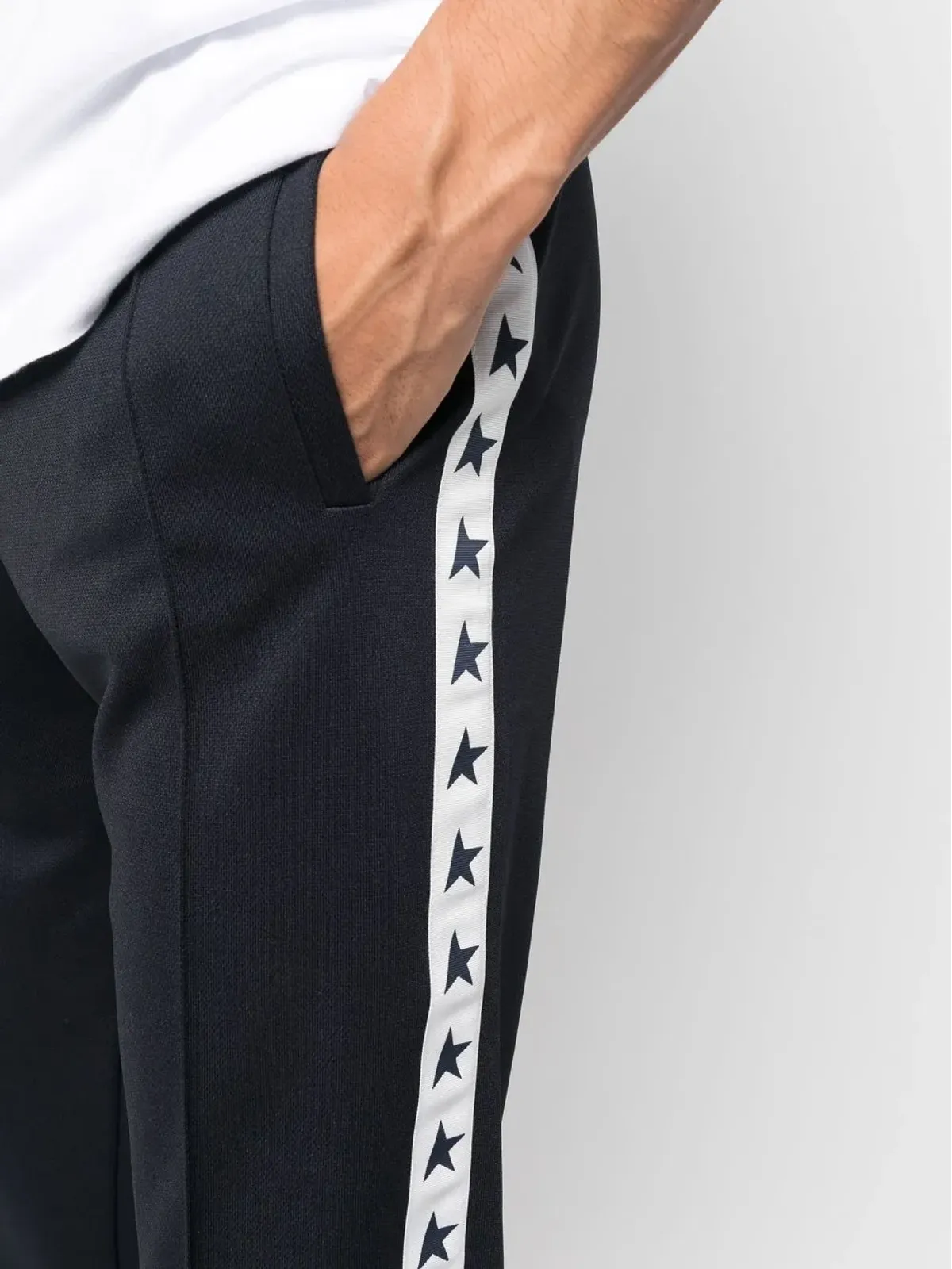 Golden Goose ロゴテープ トラックパンツ - ブルー - 画像5