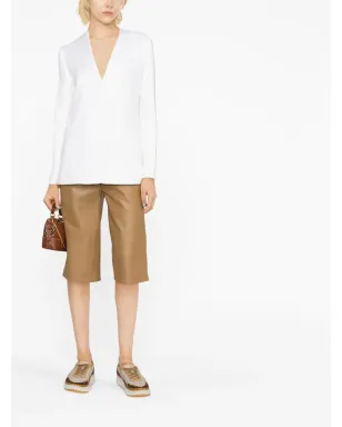 Chloé Vネックリネンブレザー - サムネイル2