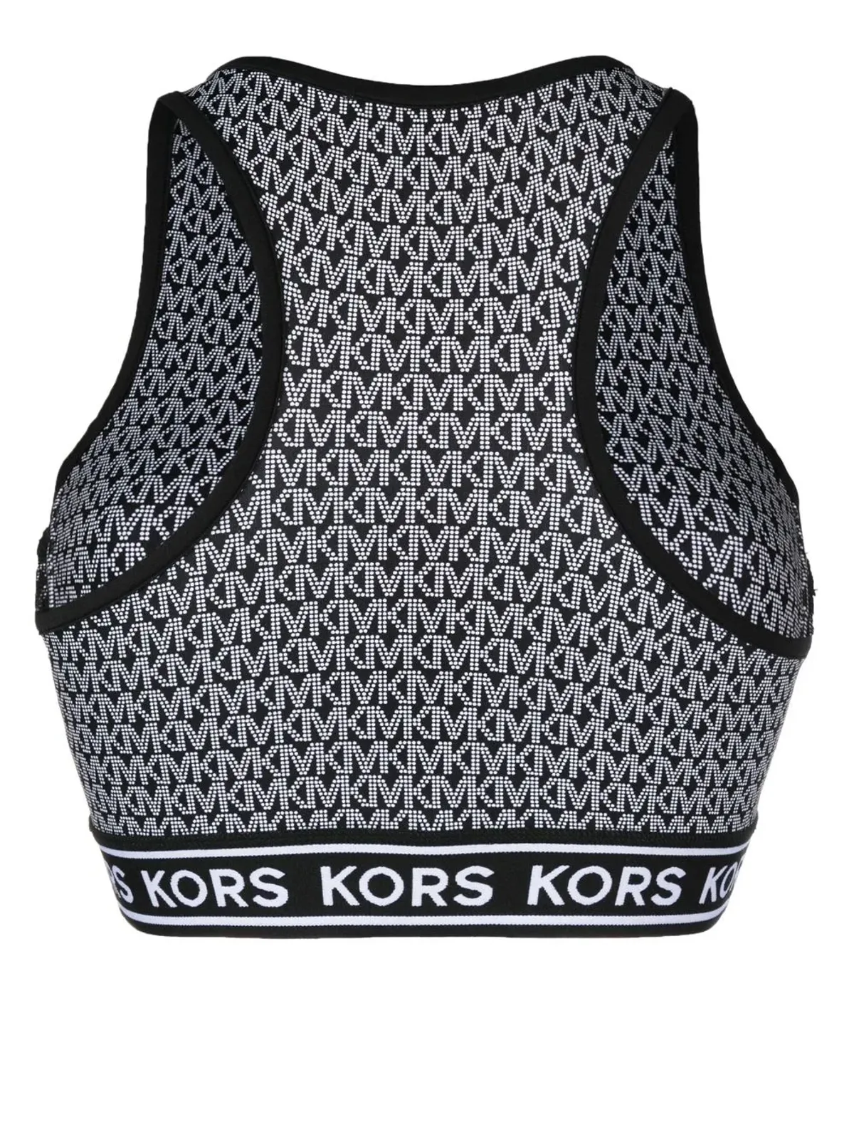 Michael Michael Kors モノグラムプリント ジップアップ ビキニトップ - 画像2
