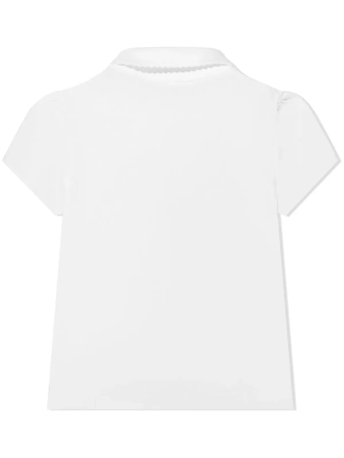 Lacoste Kids 胸元ロゴパッチ ポロシャツ - White - 画像2