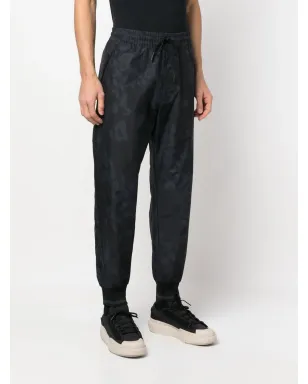 Y-3 レオパード柄 テーパードパンツ - サムネイル3