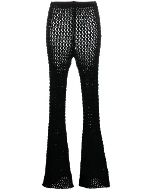 Moschino クロシェ編みフレアパンツ - サムネイル1