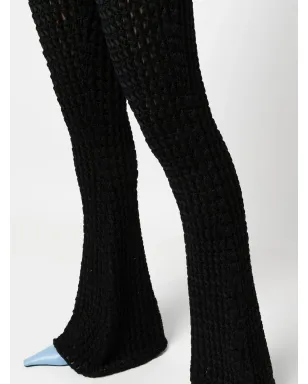 Moschino クロシェ編みフレアパンツ - サムネイル5
