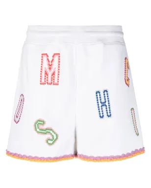 Moschino ロゴ刺繍レーストリムショーツ - サムネイル1