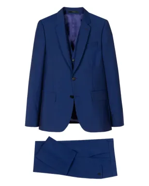 Paul Smith ソーホー三つボタン・スーツ - ブルー - サムネイル1