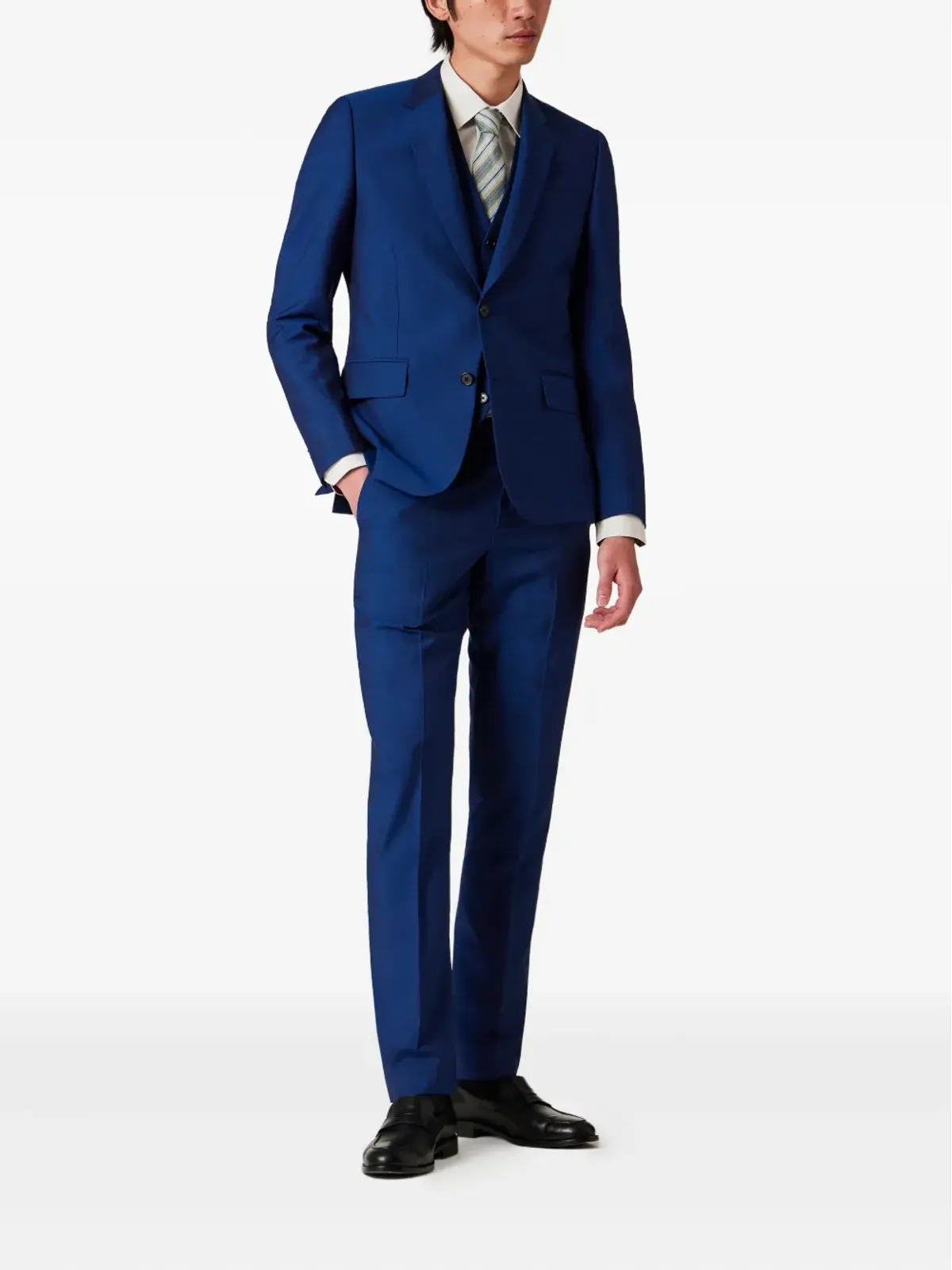 Paul Smith ソーホー三つボタン・スーツ - ブルー - 画像2