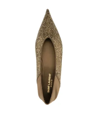 Saint Laurent Nour スリッパ グリーン - サムネイル4
