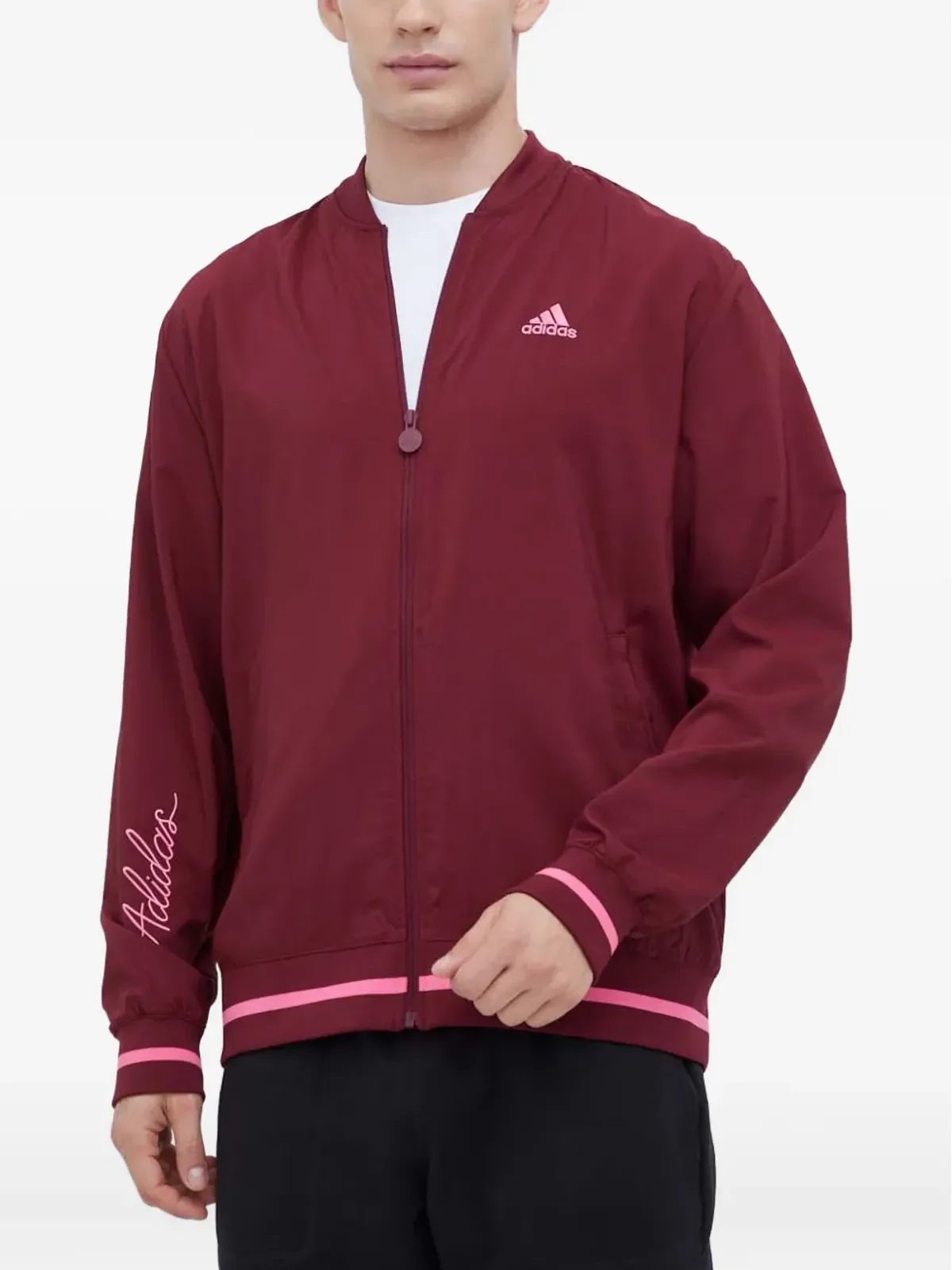 adidas ジップアップ ボンバージャケット - 画像1