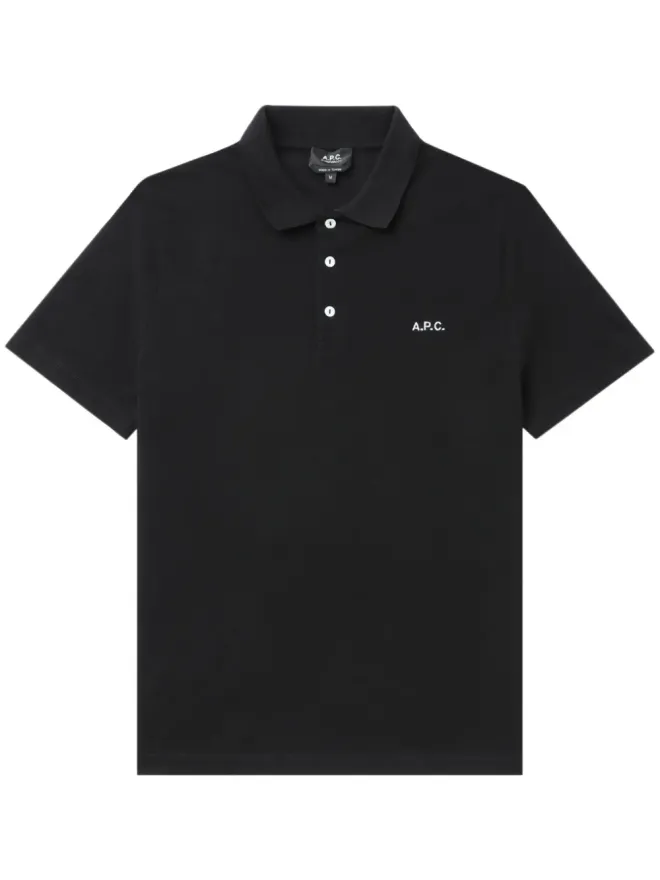 A.P.C. A.P.C. ロゴ刺繍ポロシャツの商品画像