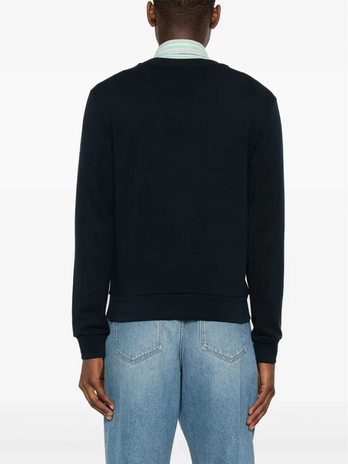 A.P.C. エンブロイダーロゴ スウェットシャツ - ブルー - 画像5