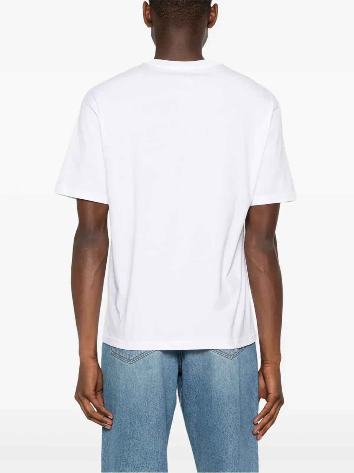 A.P.C. ロゴプリント コットン Tシャツ - ホワイト - 画像4