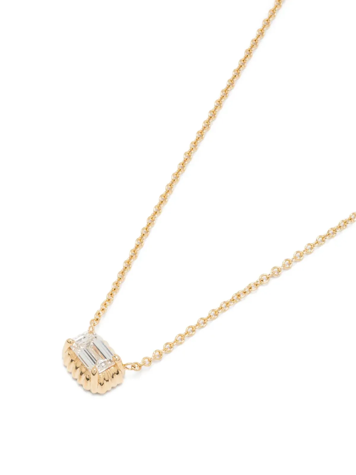 Lizzie Mandler Fine Jewelry 18K イエローゴールド ダイヤモンド ネックレス - 画像4